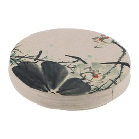 Cushion DirtResistant Removable Washable Chinese Style Cotton Linen Fabric Comfortable Thick Kneeling Cushion