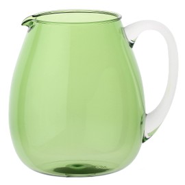 THUN Rose E Tulipani - Acrylic Jug 2.5 L Jug Lime - Washable in Dishwasher