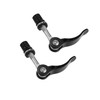 VekAuto 2pcs 8mm Aluminium Alloy Bike Seat Post Quick Release