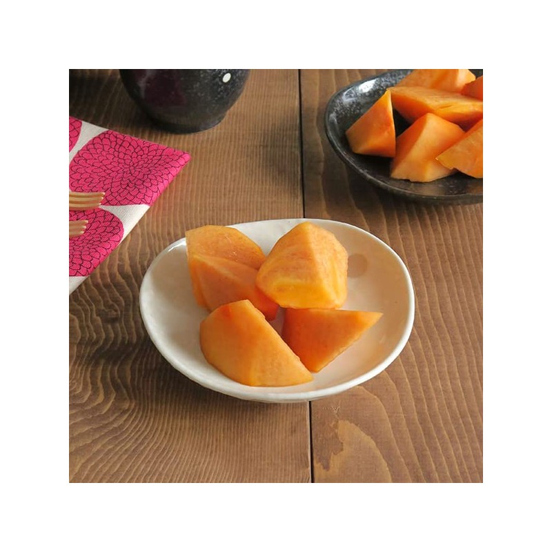 tableware sn-011-01 Japanese tableware, polka dot, triangular small plate, 3.5