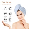 OEAGO Microfiber Hair Towel for Women: Stocking Stuffers for Women