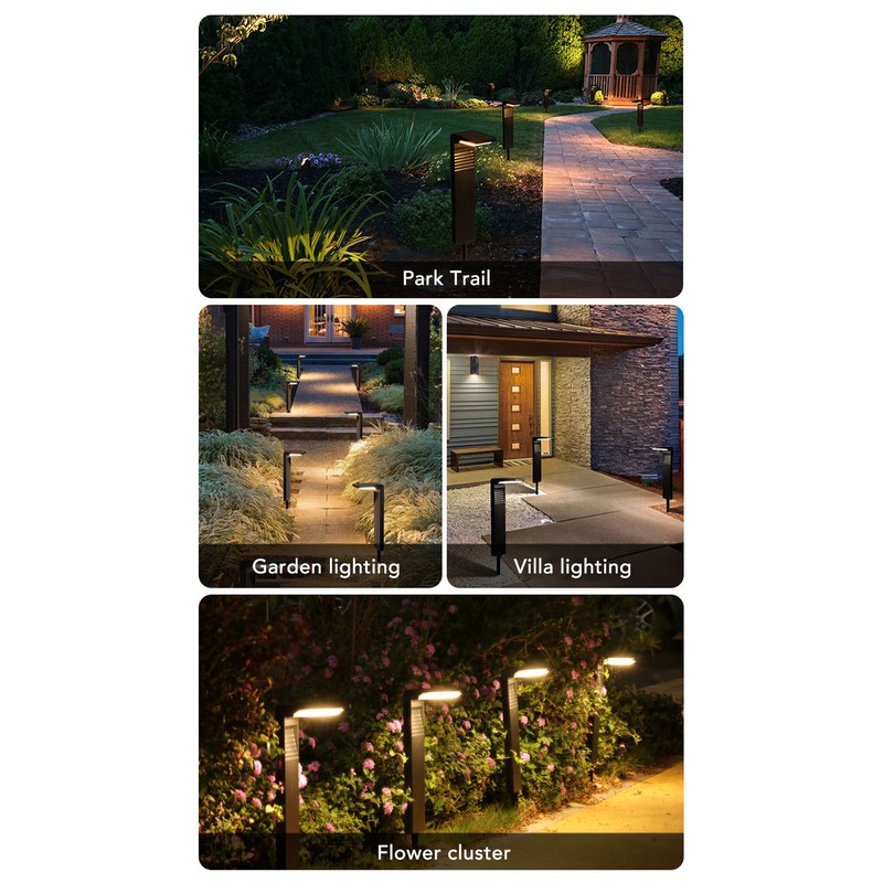 Solar Outdoor Lights Super Bright Waterproof Warm Solar Pathway Lights
