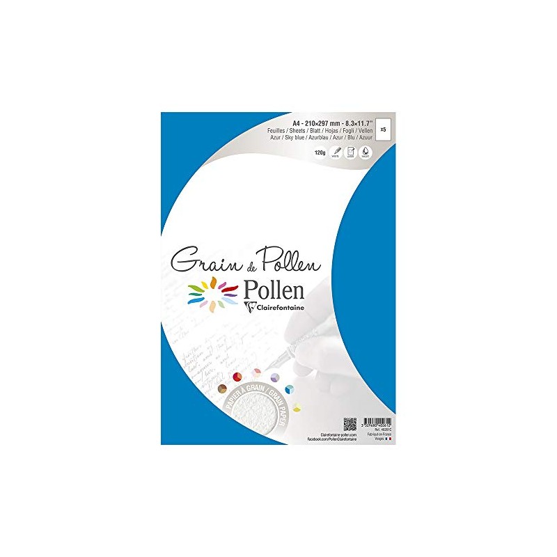 Pollen 40261C Paper A4 29.7 x 21 cm Blue