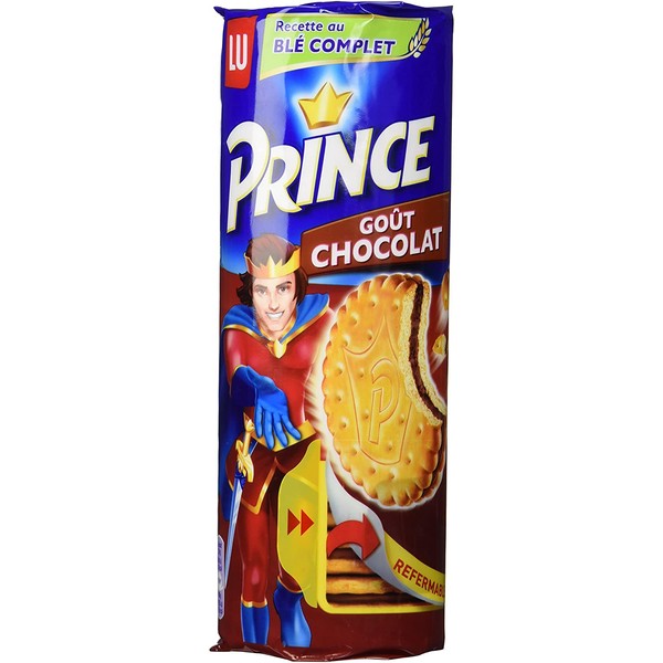 Lu Prince Chocolat Sandwich Cookie with Chocolate