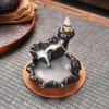 Zwenjuan Waterfall Backflow Incense Burner, Ceramic Incense Holder Backflow Incense