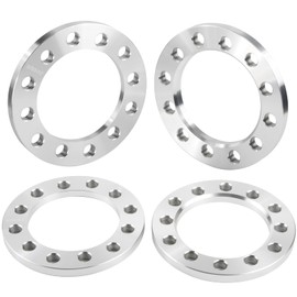 GAsupply 6x5.5 6x135 6x139.7 Universal Wheel Spacers, Fit for Silverado/Suburban/Sierra 1500 Yukon 1500 Tacoma (Only 6 Lug) 4-Runner, 110mm Hub Bore, 4PCS 1/2" 12mm Forged Universal Spacer Adapters