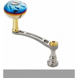 LIVRE Light Arm 65 EP37 Knob for Shimano S2 (TITANIUM PLATE + GOLD G)