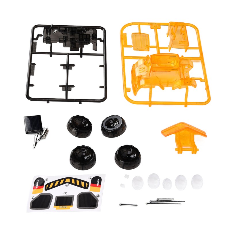 DIY Solar Engineering Vehicle Assembly Construction Car Toy Science Educational