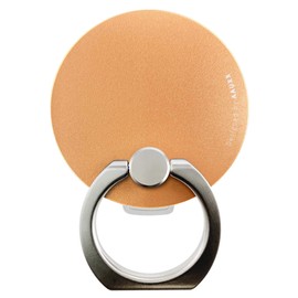 iRing POP Oaks UMS-IRPOP01CO for Smartphones and Tablets with Fall Prevention, Supports Wireless Charging (Cinnamon Orange)