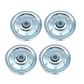 4Pcs 3 Inch Garage Door Pulley Kits,Heavy Duty Garage Door Pulley Wheel for Replacing Old Rollers