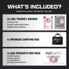 Popdarts Tourney Boards Set - Color: USA
