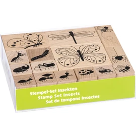 HEYDA Stamp Set "Insects", W/H/D: 120 mm × 30 mm × 100 mm