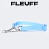 Fleuff Waterproof Martingale Dog Collar (Sky Blue, Medium)