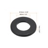 PATIKIL M5 100 Pack Nylon Flat Washers 5mm Inner Diameter