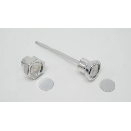 DISRUPTIVE RESTOMODS 73-79 FORD TRUCK 78-79 BRONCO POLISHED BILLET WIPER & HEADLIGHT SWITCH KNOB SET!