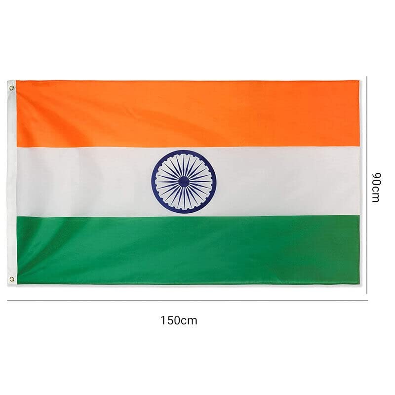 3x5 Foot Large Indian Flag Heavy Duty Outdoor Indian National