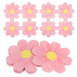 iplusmile Servilletas Rosas Decoradas Con DiseñO De Flor De Margarita 40 Piezas Para Fiesta De CumpleañOs Y Celebraciones Paquete De 2