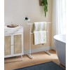 Kings Brand Furniture Valet Clothes Stand with Storage Tray, Towel
