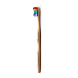 THE HUMBLE CO. Hamble Brush for Adults, Rainbow, 7.5 inches (19 cm)