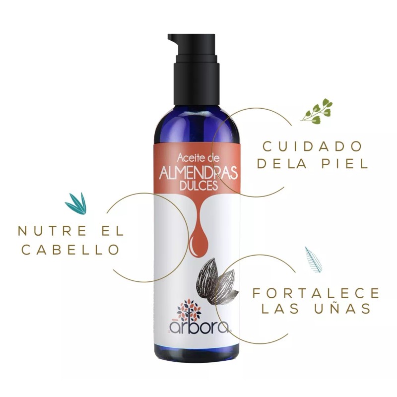 Árbora Aceite De Almendras Dulces Puro - Para Piel, Cabello