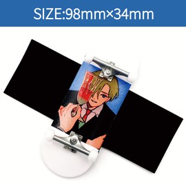 RACOFSB 34mm Pro Fingerboard Set with Eureka 3.0 Finger Skateboard Trucks (Cheers)