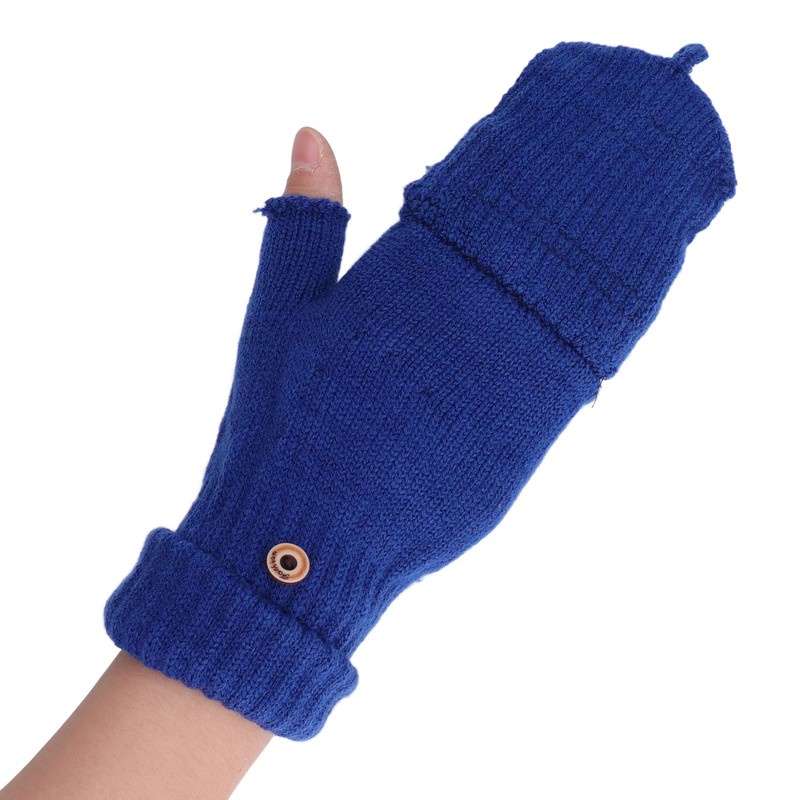 1 Pair USB Heated Gloves Electric Heating Thermal Knitting Gloves