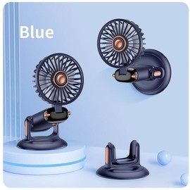 TOBRBE Portable Handheld Fan, Battery Operated Fan with Base, 8 Hours, Digital Display, 5 Speeds, 90° Ajustable, Rechargeable Mini Fan for Outdoor Indoor