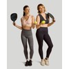 Tommie Copper Shoulder Support Compression Bra with Front Zipper Closure