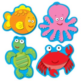 Carson Dellosa Education Carson Dellosa Sea Life Shape Stickers (168039)