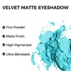 Erinde Single Sky Blue Eyeshadow Palette, Nude Tones Matte Eyeshadow