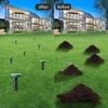 Solar Mole Repellent, 12 Pack Ultrasonic Mole Repellent Solar Powered,