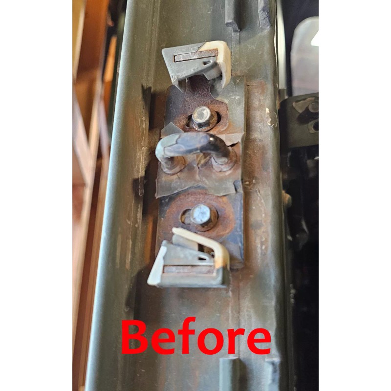 MotoTherm Door Latch Striker Inserts Oshkosh MTVR 7 Ton and