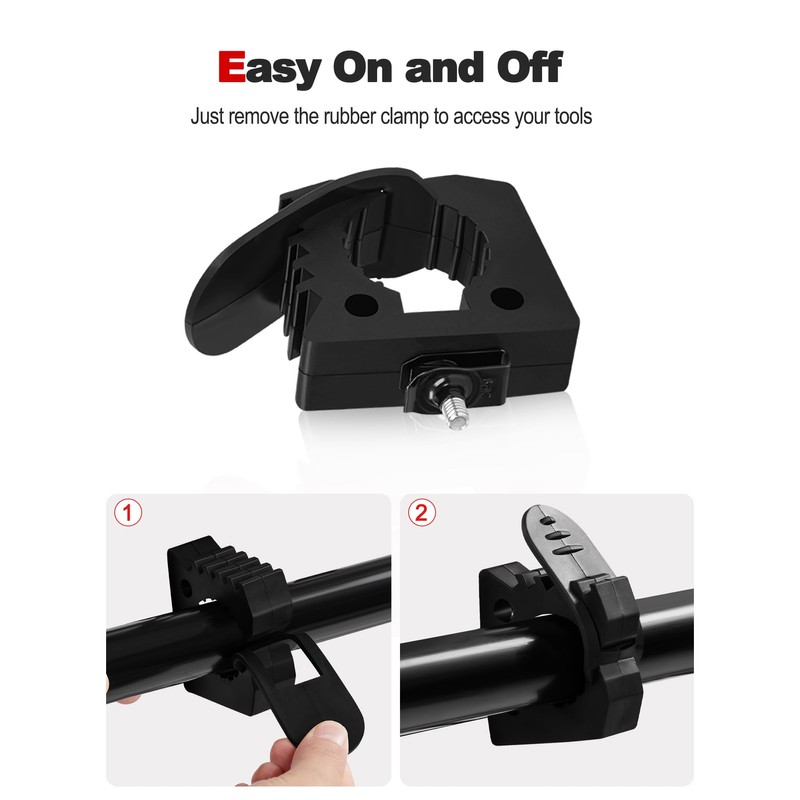 NILKATSS 2-Piece MOLLE Panel Tool Mounts Fit 1-2 inch Tactical