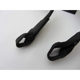 Nws MULTI-TASK - 2in1 PADDED Weight Lifting Straps & Gym Stirrup Handle Pro Padded Weight Lifting Training Gym Straps With Loops to attach to multi gym