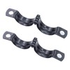 Biqing 2PCS Motorbike Turn Signal Mount Bracket,32-41mm Metal Motorcycle Modified