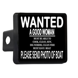 Rogue River Tactical Funny Fishing Boat Truck Trailer Hitch Cover Plug Fish Bass Gift for Fisherman Wanted