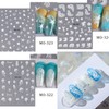 Summer Nail Art Stickers 5D Embossed Ocean Nail Art Decals