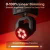 ZEMOJ 60W Mini dj Moving Head Lights, RGBW Stage Wash