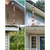 INNOWARMER 8.8ft Rain Chains for Gutters Outside, Rain Catcher Chain