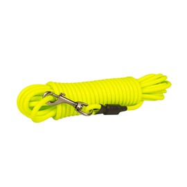 duvoplus, Tracking Leash Round Waterproof Series EXPLOR South Series Soft Neoprene Lining Size 5m/8mm Neon Yellow Ideal for Walking and Adventure Trips