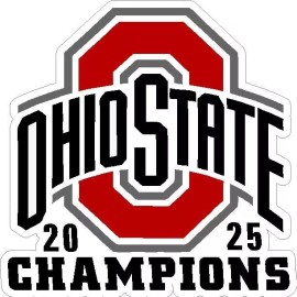 2025 Ohio State Champs - Decal Sticker - Buckeyes