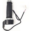 ZUODOOKU Universal 3 Wire Electric Scooter Bike Throttle Grip Black