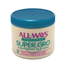All Ways Natural Super Gro Conditioning Hair Dress Rosemary Jojoba AllWays 5.5oz