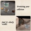 80 Pcs Single Pocket Coin Sleeves - Plastic Holders for
