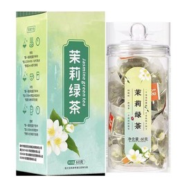 JINQI Chinese Jasmine Tea Flavored tea Flower tea tea bags (Jasmine green tea) 茉莉绿茶 2.11oz(60g，3gx20P)