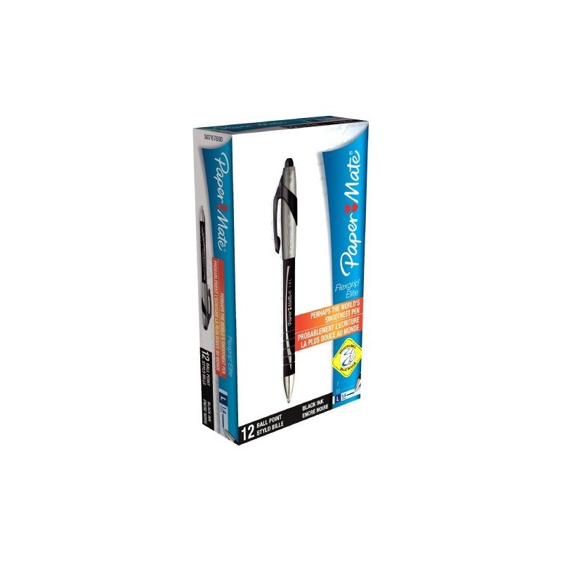Paper Mate Flexgrip Elite Ball Pen Retractable 1.4mm Tip 1.0mm