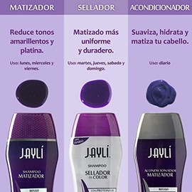 Jayli Shampoo Matizador Violeta, 440 ml