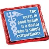 Doctor Appreciation - "Cookie Talk" Chocolate Covered Graham Crackers -