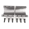 UTVDistribution Steel tube clamp 2" weldable bolt on roll cage