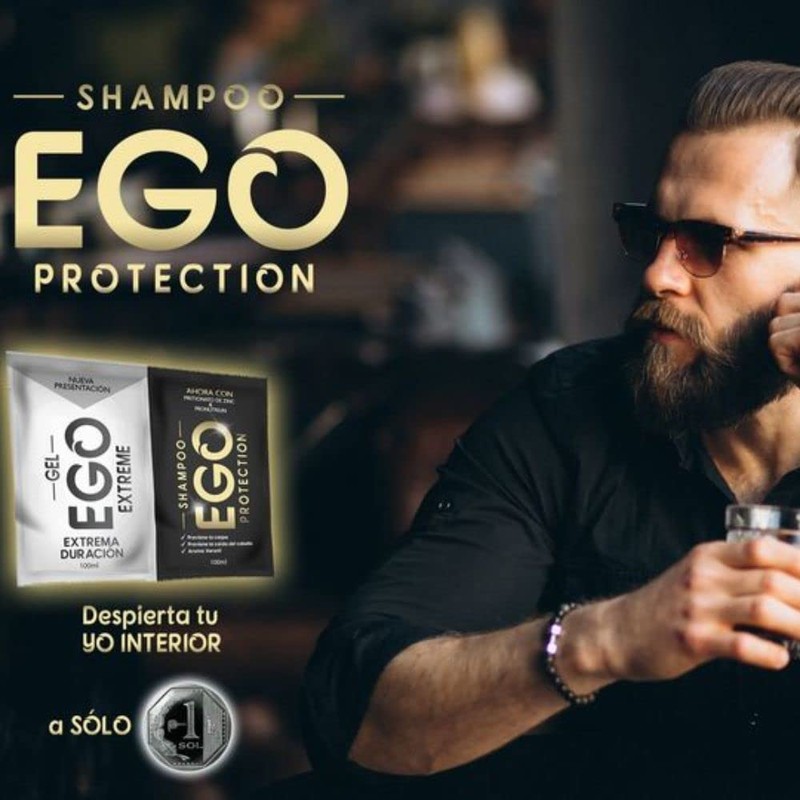 RUUFE Shampoo for Men - Black Ego (1 Pack)